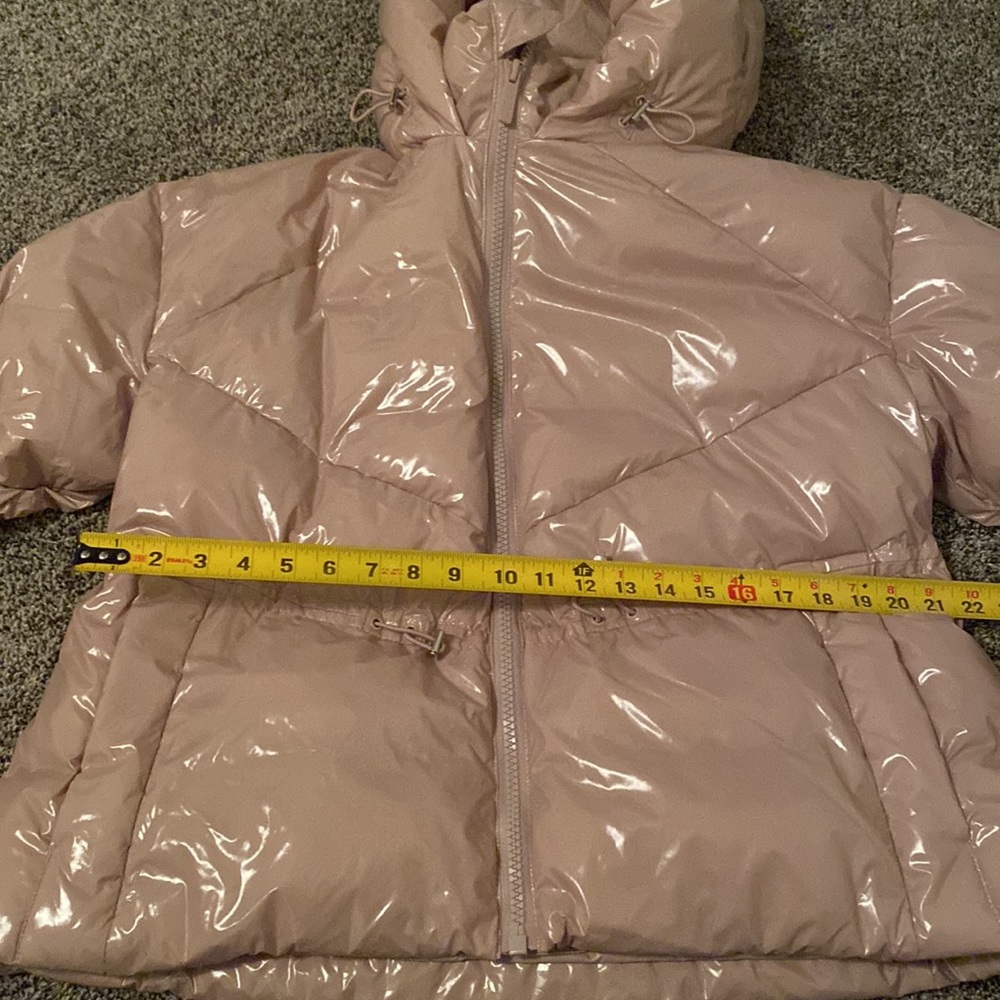 ALO Stunner Puffer Jacket Dusty Pink Size Small - Picture 12 of 14